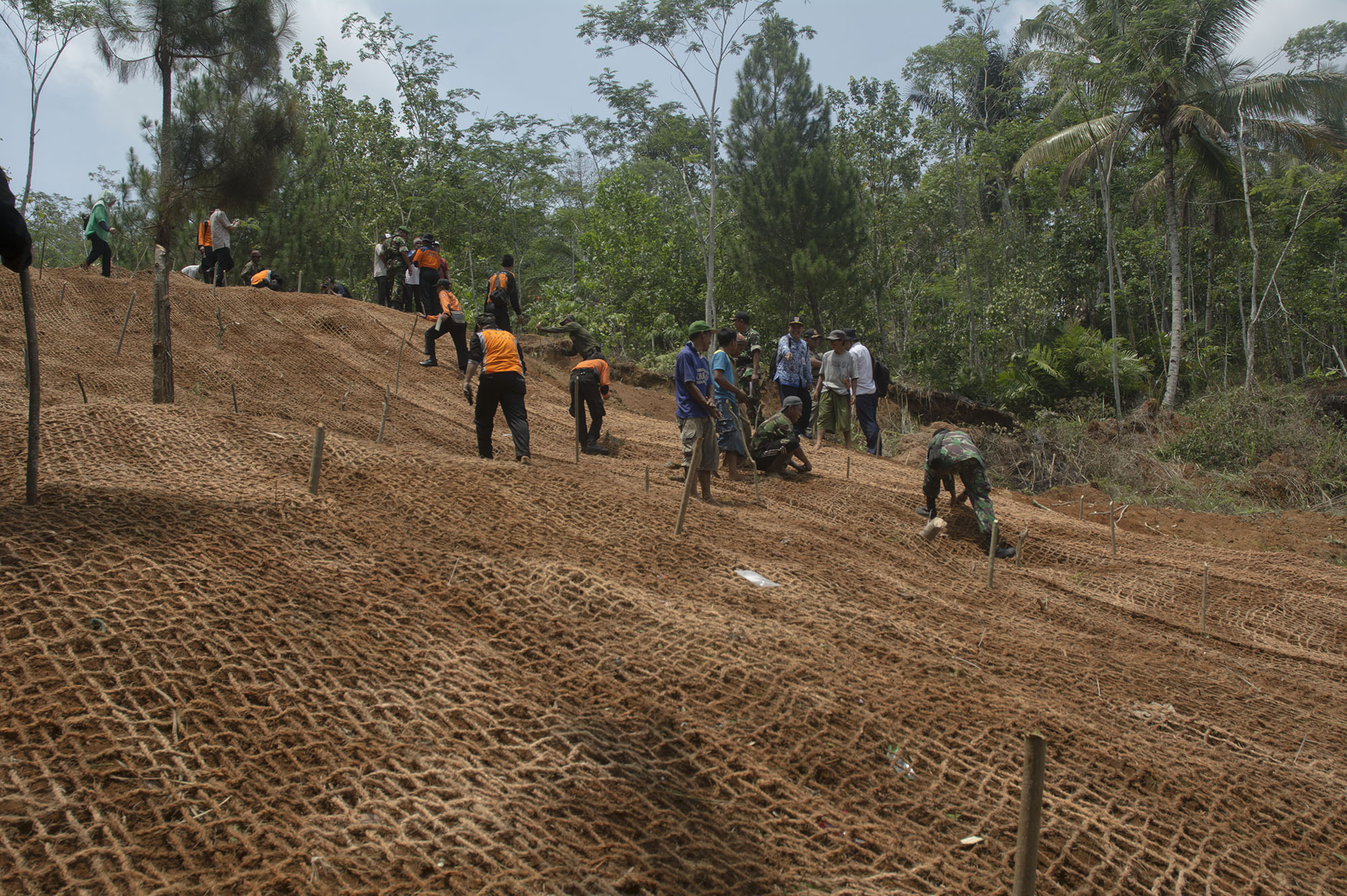 Sabut Kelapa dalam Program Lingkungan Terapan